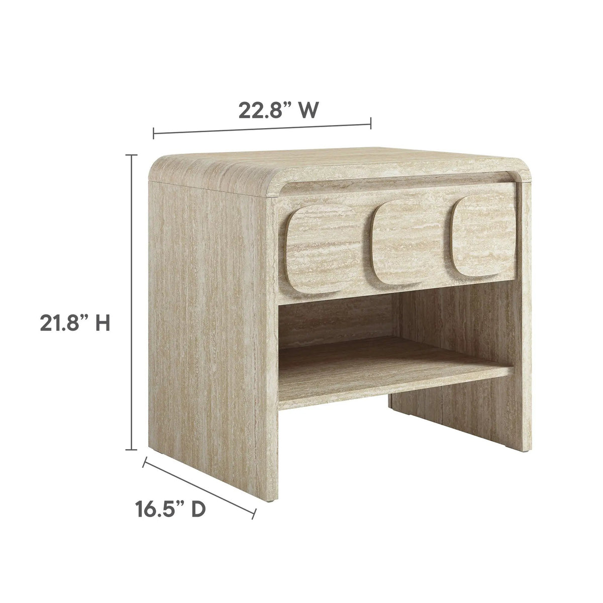 Toscana 1-Drawer Nightstand by Modway by HouseOfZazla