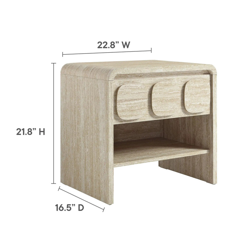 Toscana 1-Drawer Nightstand by Modway by HouseOfZazla