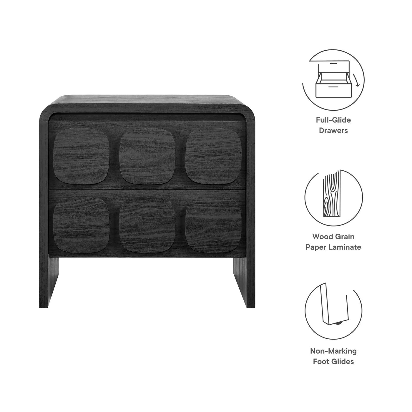 Toscana 2-Drawer Nightstand by Modway by HouseOfZazla