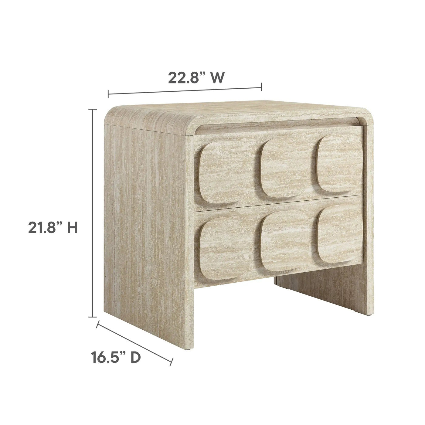 Toscana 2-Drawer Nightstand by Modway by HouseOfZazla