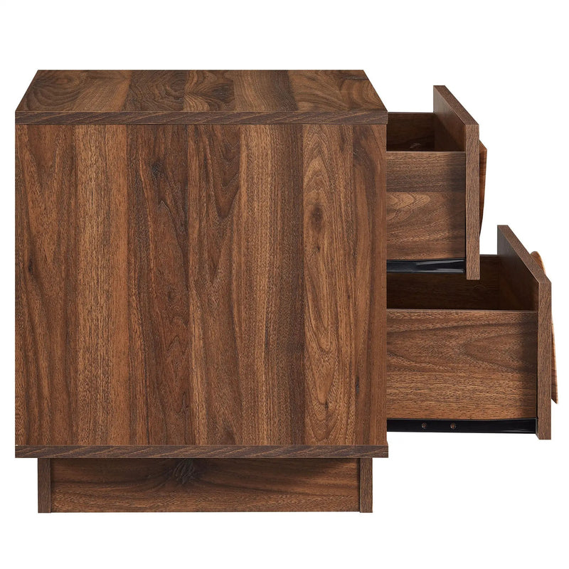 Bulwark 2-Drawer Nightstand by Modway by HouseOfZazla