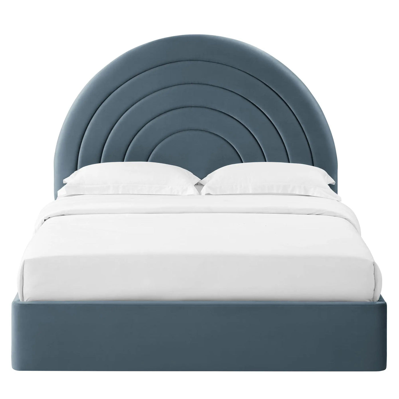 Solana Arched Performance Velvet Queen Platform Bed by Modway by HouseOfZazla