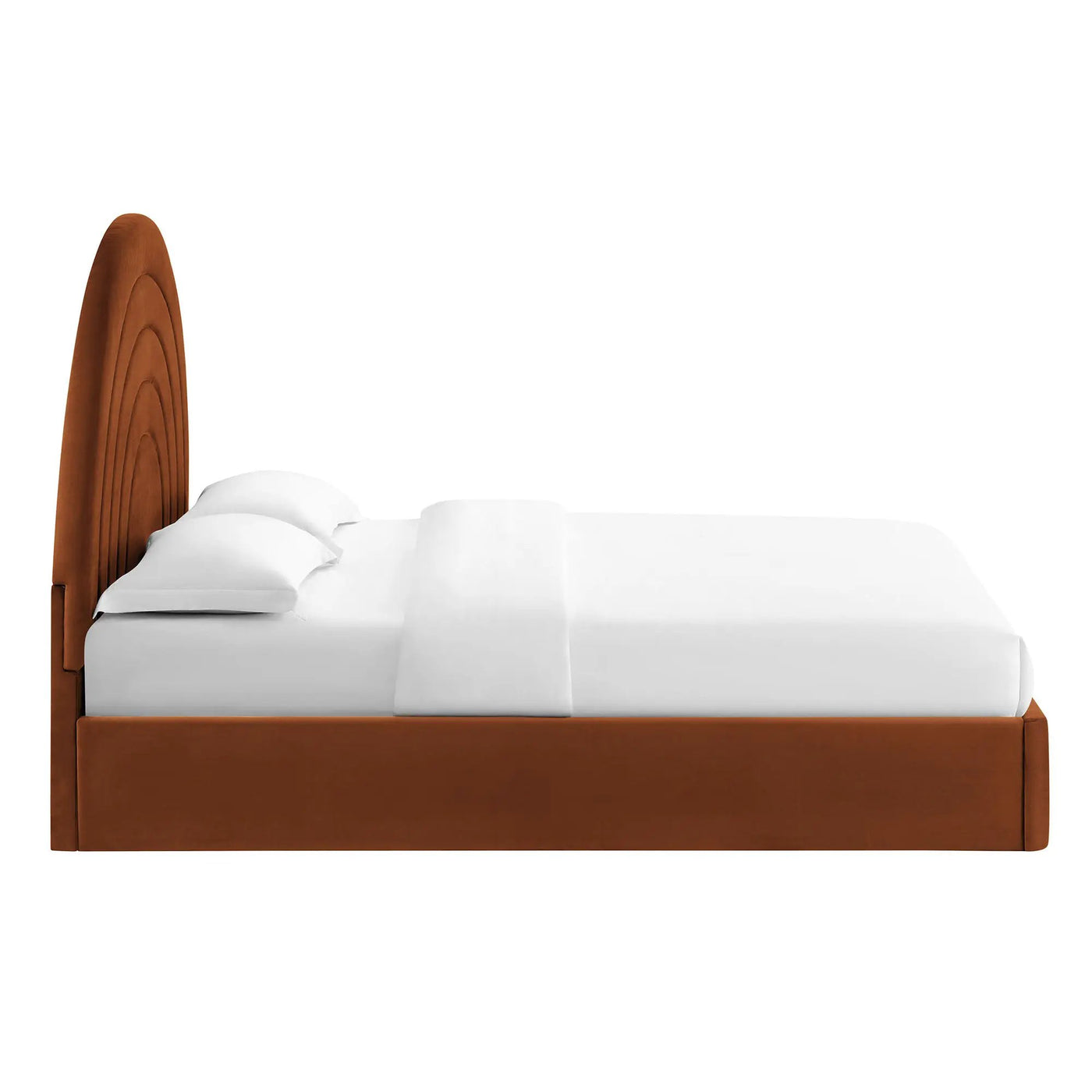 Solana Arched Performance Velvet Queen Platform Bed by Modway by HouseOfZazla