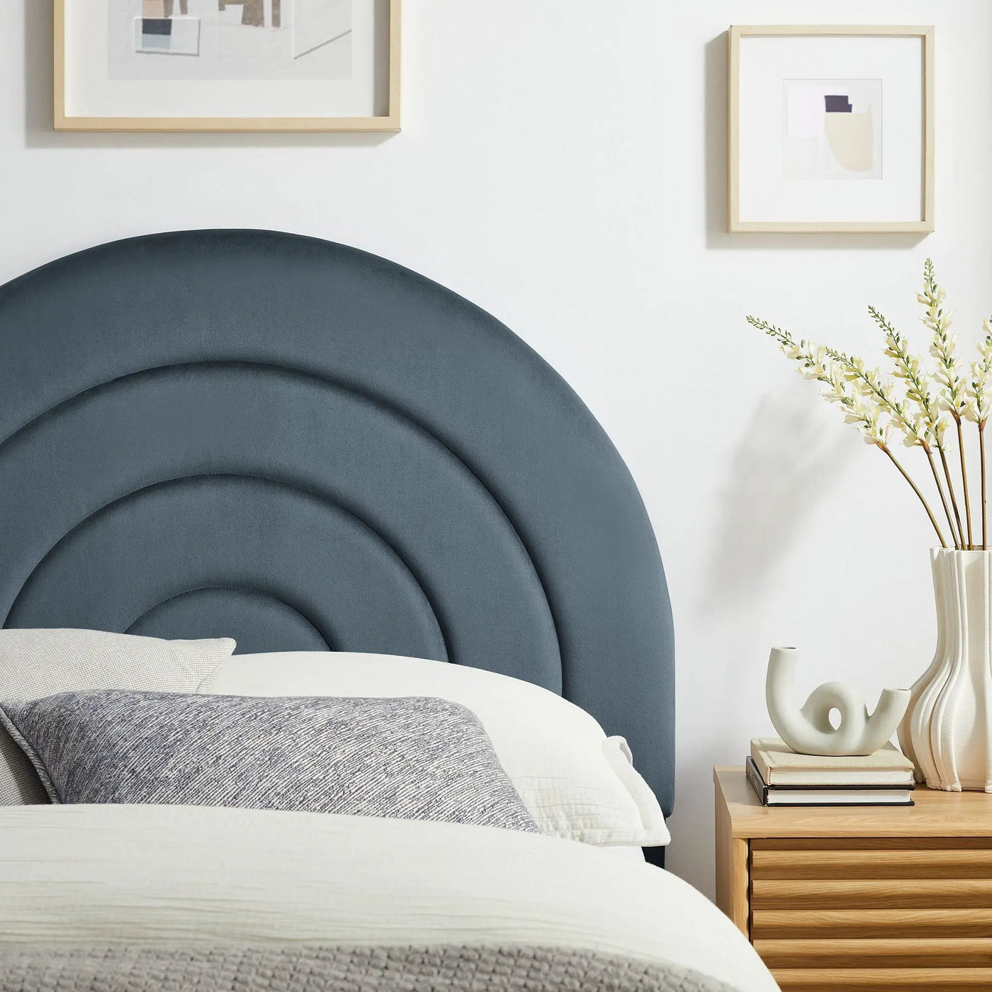 Solana Arched Performance Velvet Twin Headboard by Modway by HouseOfZazla
