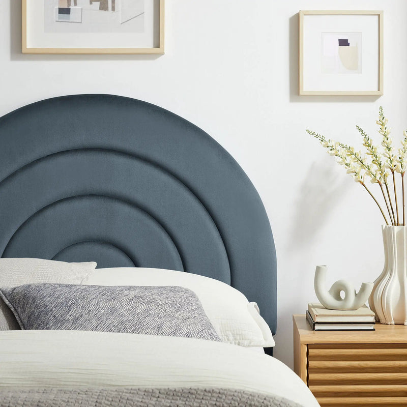 Solana Arched Performance Velvet Twin Headboard by Modway by HouseOfZazla