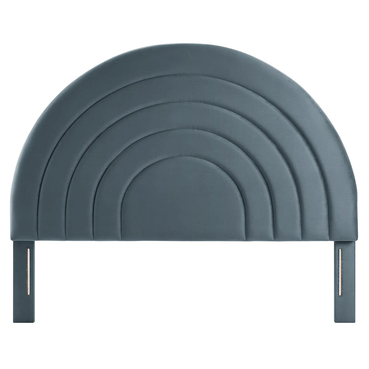 Solana Arched Performance Velvet Queen Headboard by HouseOfZazla