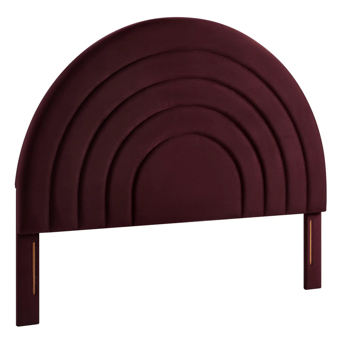 Solana Arched Performance Velvet Queen Headboard by HouseOfZazla
