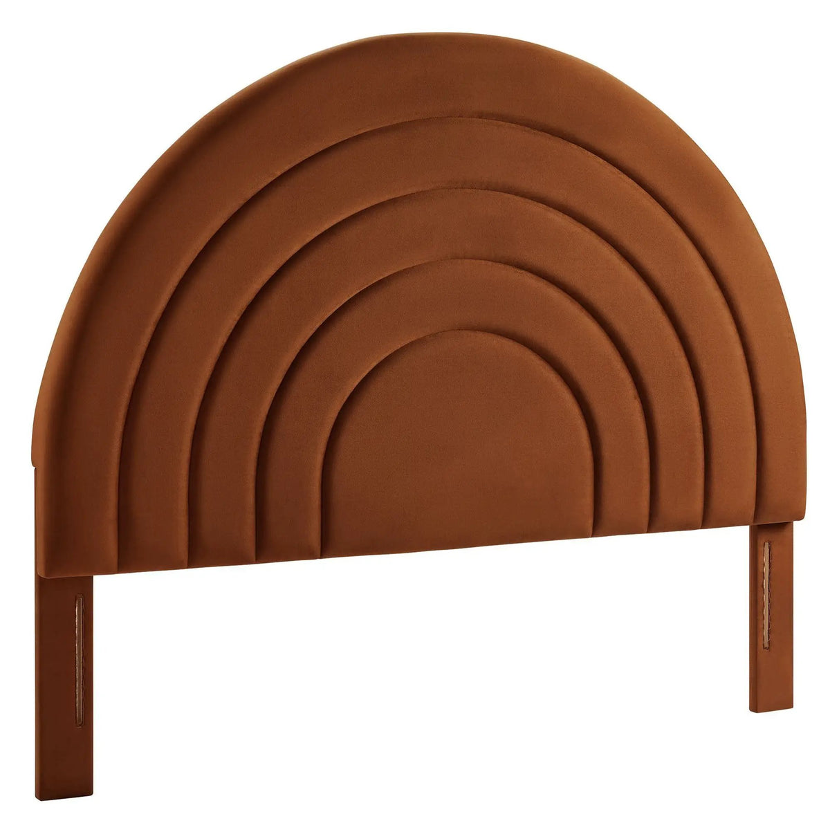 Solana Arched Performance Velvet Queen Headboard by HouseOfZazla