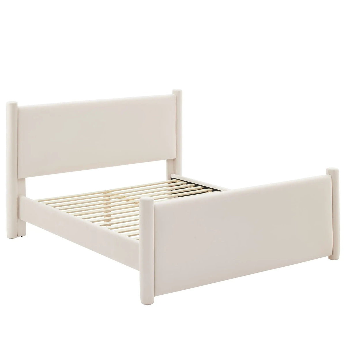 Rael Performance Velvet Queen Platform Bed by Modway by HouseOfZazla