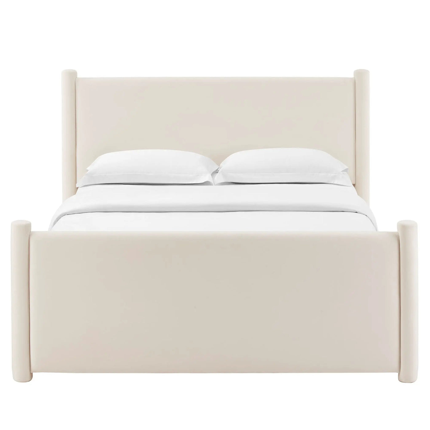 Rael Performance Velvet Queen Platform Bed by Modway by HouseOfZazla