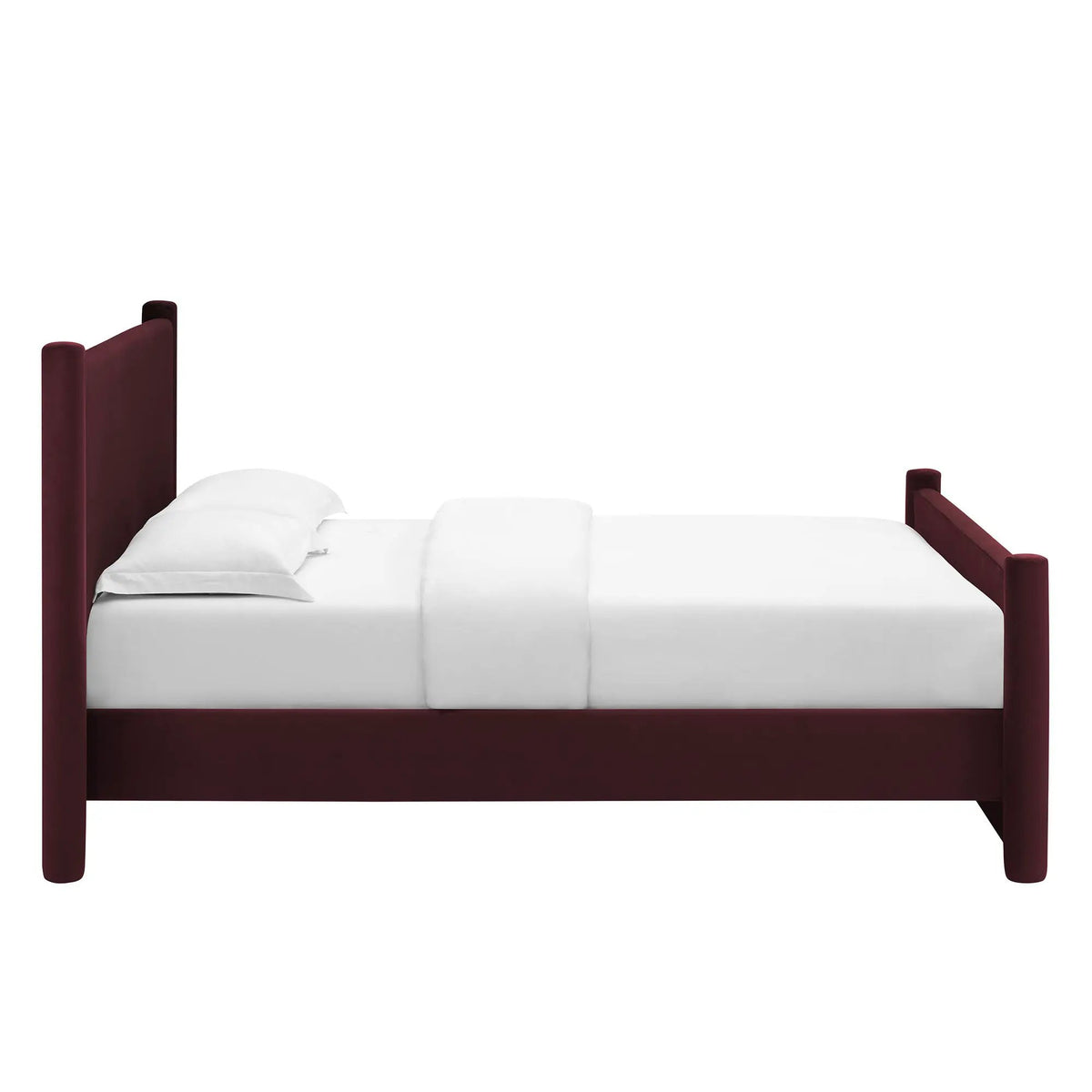 Rael Performance Velvet Queen Platform Bed by Modway by HouseOfZazla