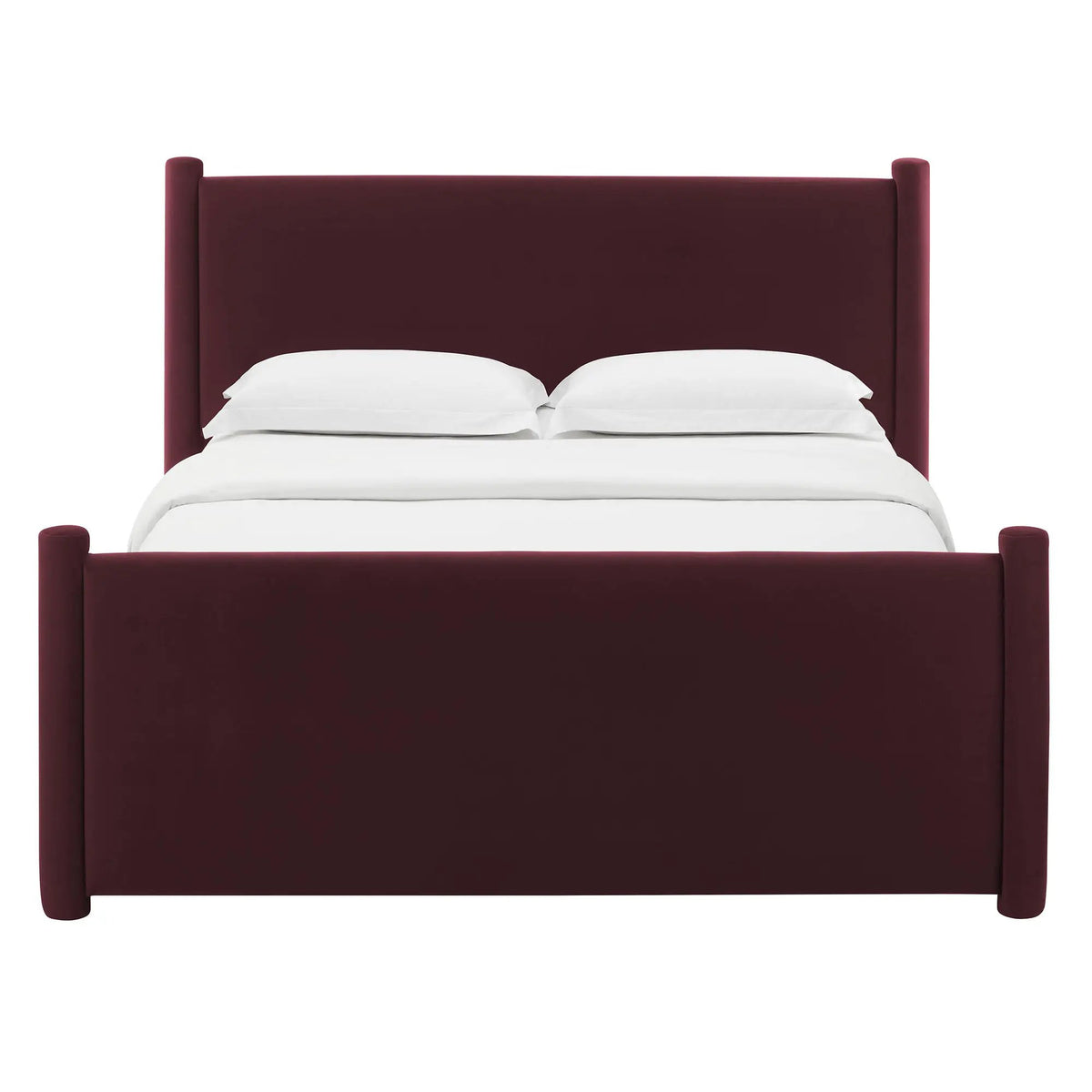 Rael Performance Velvet Queen Platform Bed by Modway by HouseOfZazla