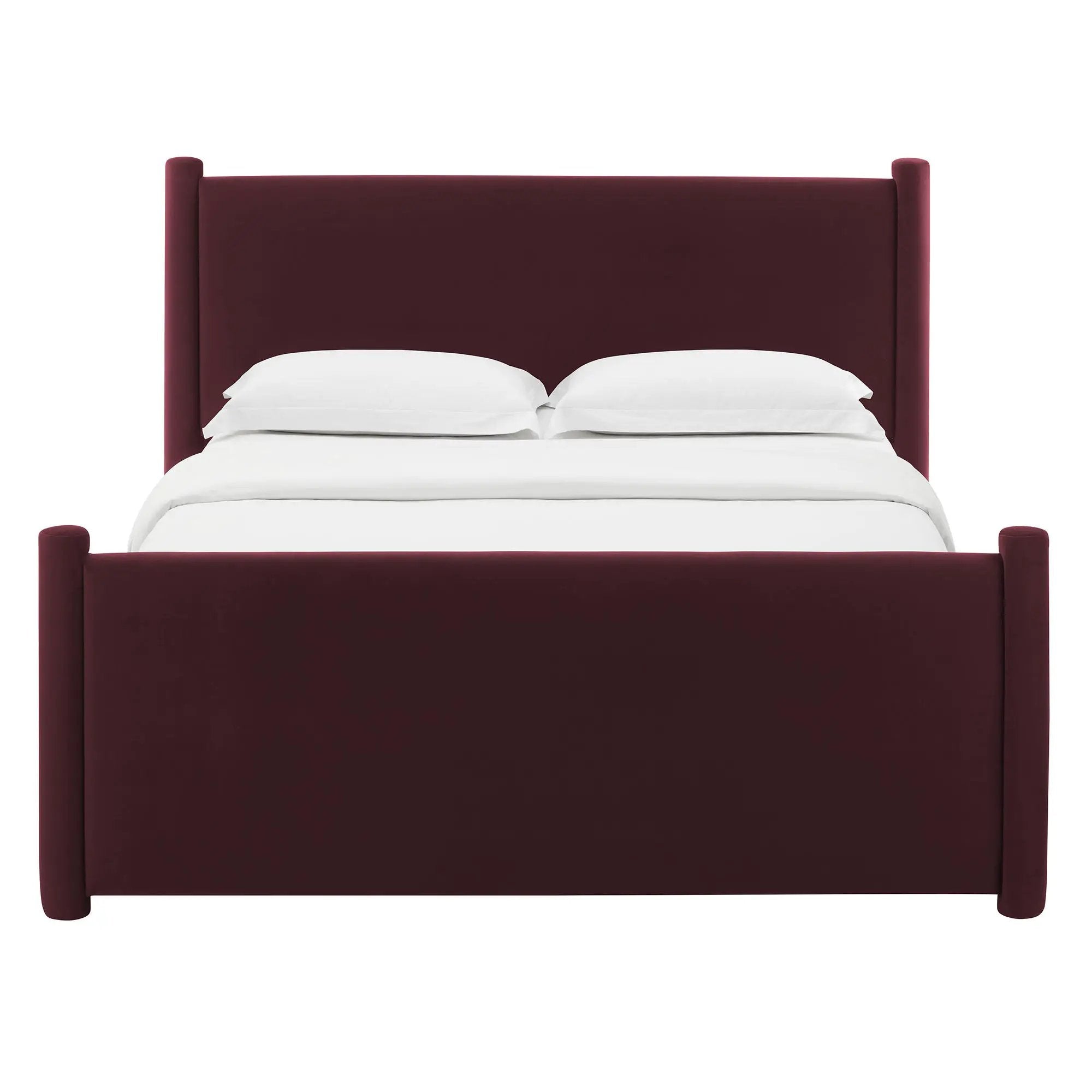 Rael Performance Velvet Queen Platform Bed by Modway by HouseOfZazla
