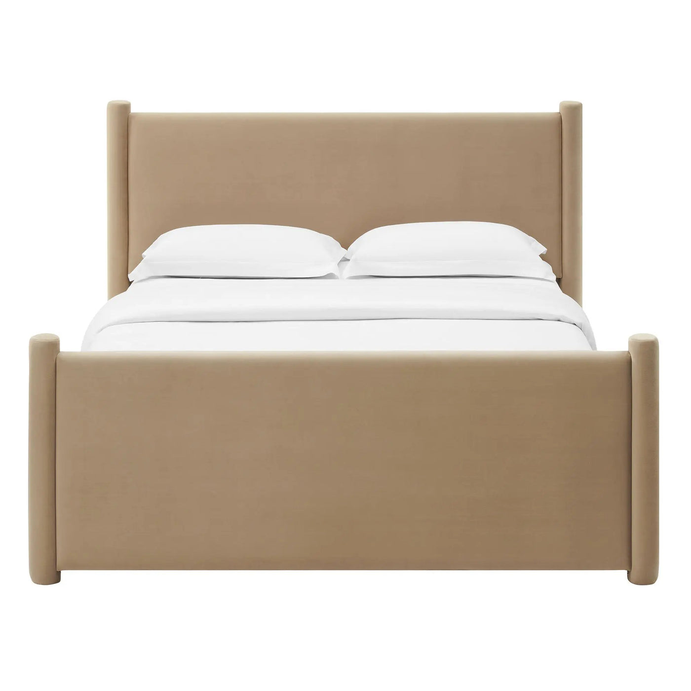 Rael Performance Velvet Queen Platform Bed by Modway by HouseOfZazla