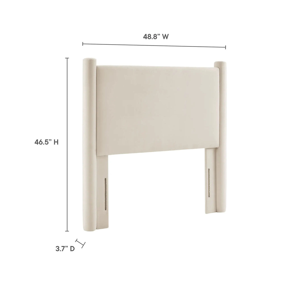 Rael Performance Velvet Twin Headboard by Modway by HouseOfZazla