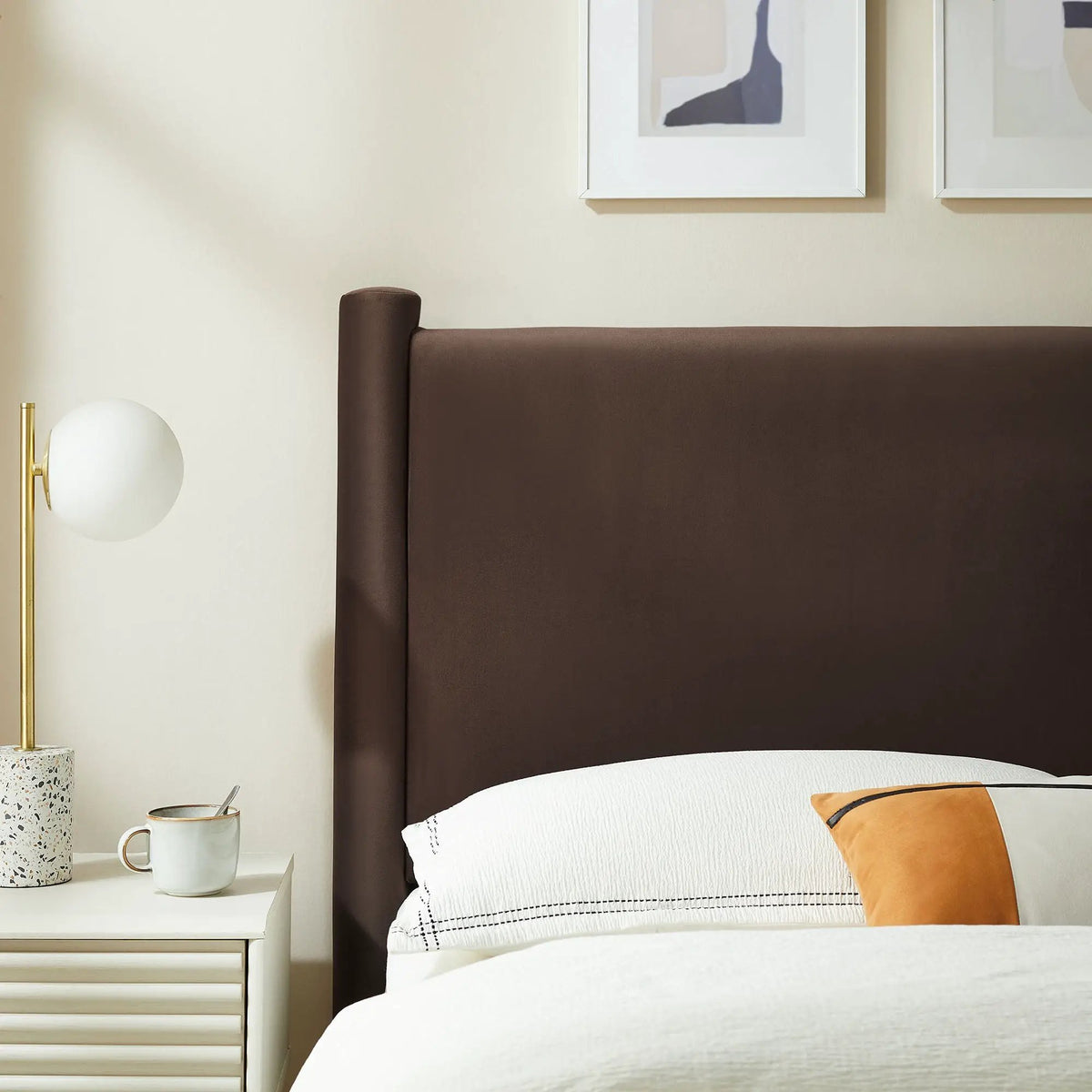 Rael Performance Velvet Twin Headboard by Modway by HouseOfZazla