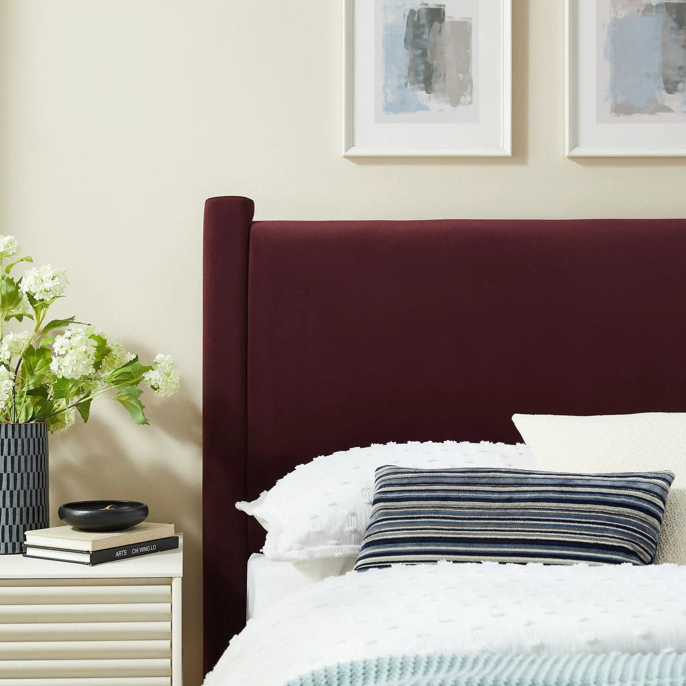 Rael Performance Velvet Twin Headboard by Modway by HouseOfZazla