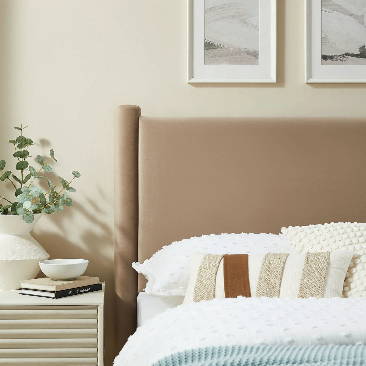 Rael Performance Velvet Twin Headboard by Modway by HouseOfZazla