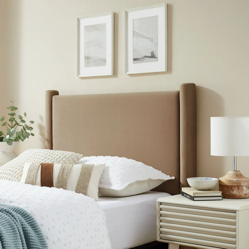 Rael Performance Velvet Twin Headboard by Modway by HouseOfZazla