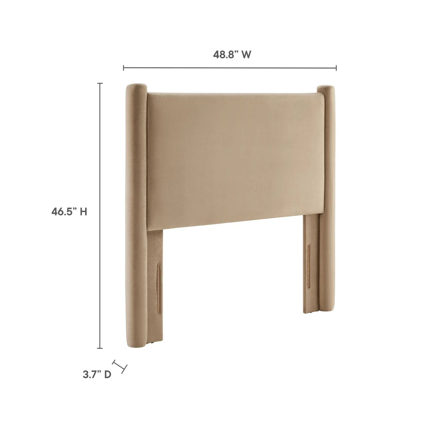Rael Performance Velvet Twin Headboard by Modway by HouseOfZazla