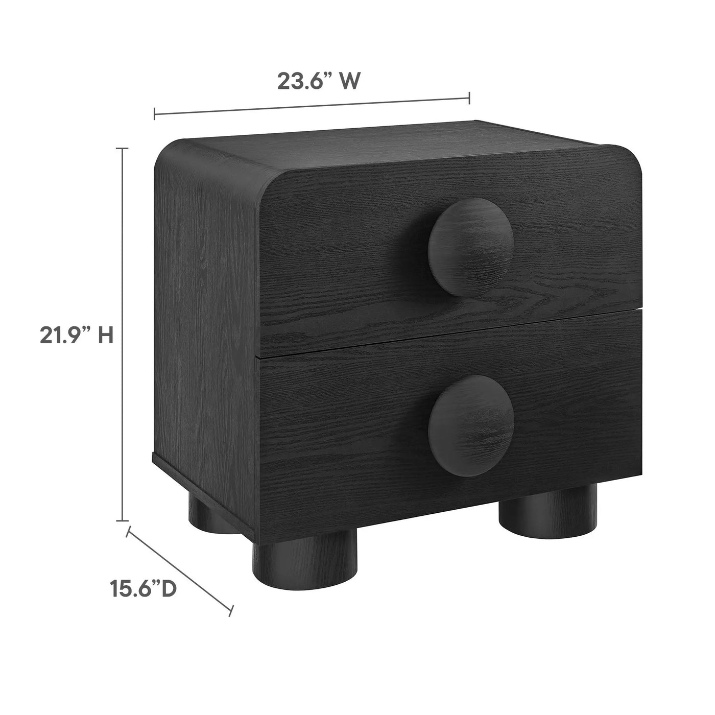Sonnet 2-Drawer Nightstand by Modway by HouseOfZazla