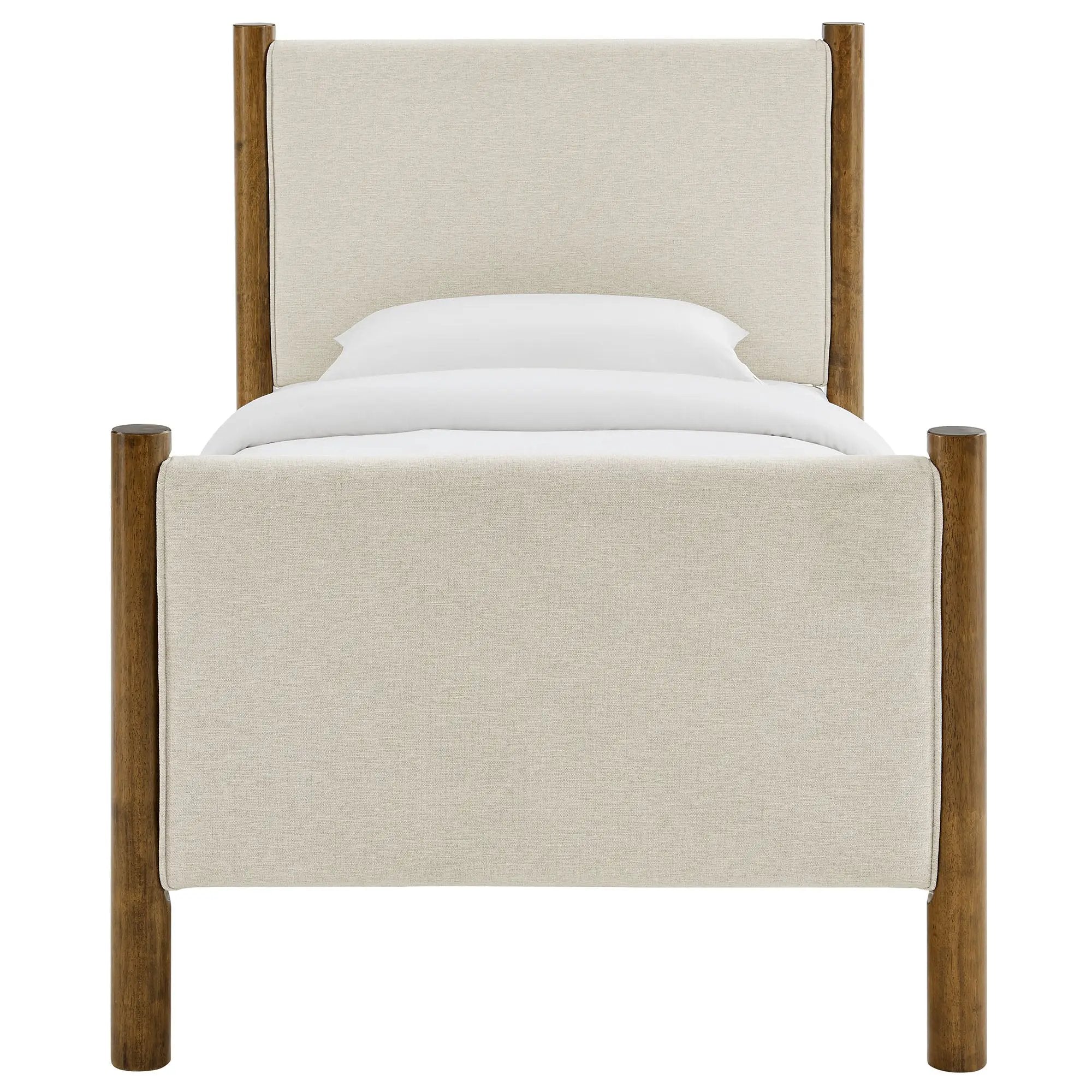 Maven Twin Size Fabric Upholstered Platform Bed by Modway by HouseOfZazla