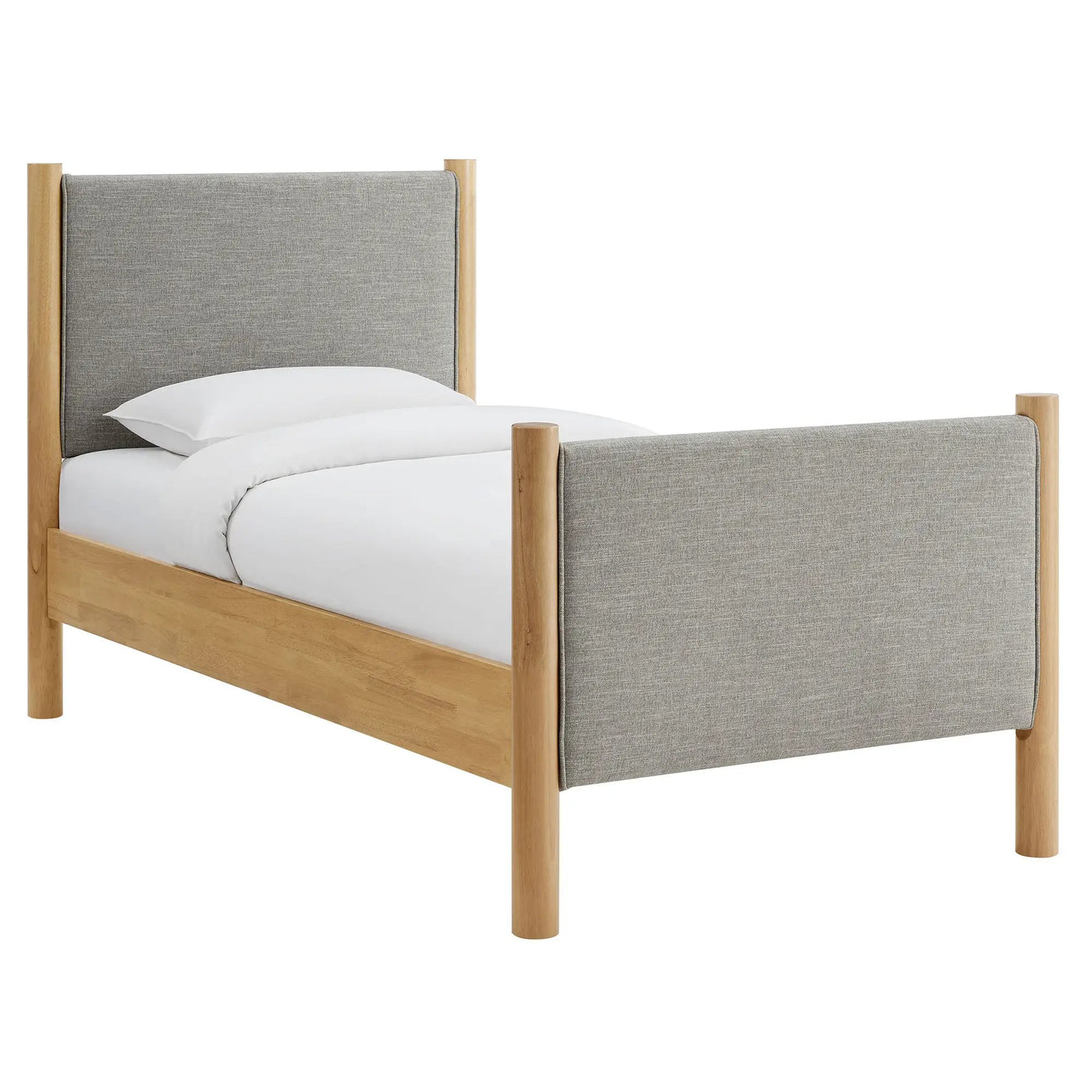 Maven Twin Size Fabric Upholstered Platform Bed by Modway by HouseOfZazla