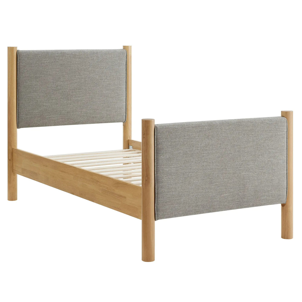 Maven Twin Size Fabric Upholstered Platform Bed by Modway by HouseOfZazla