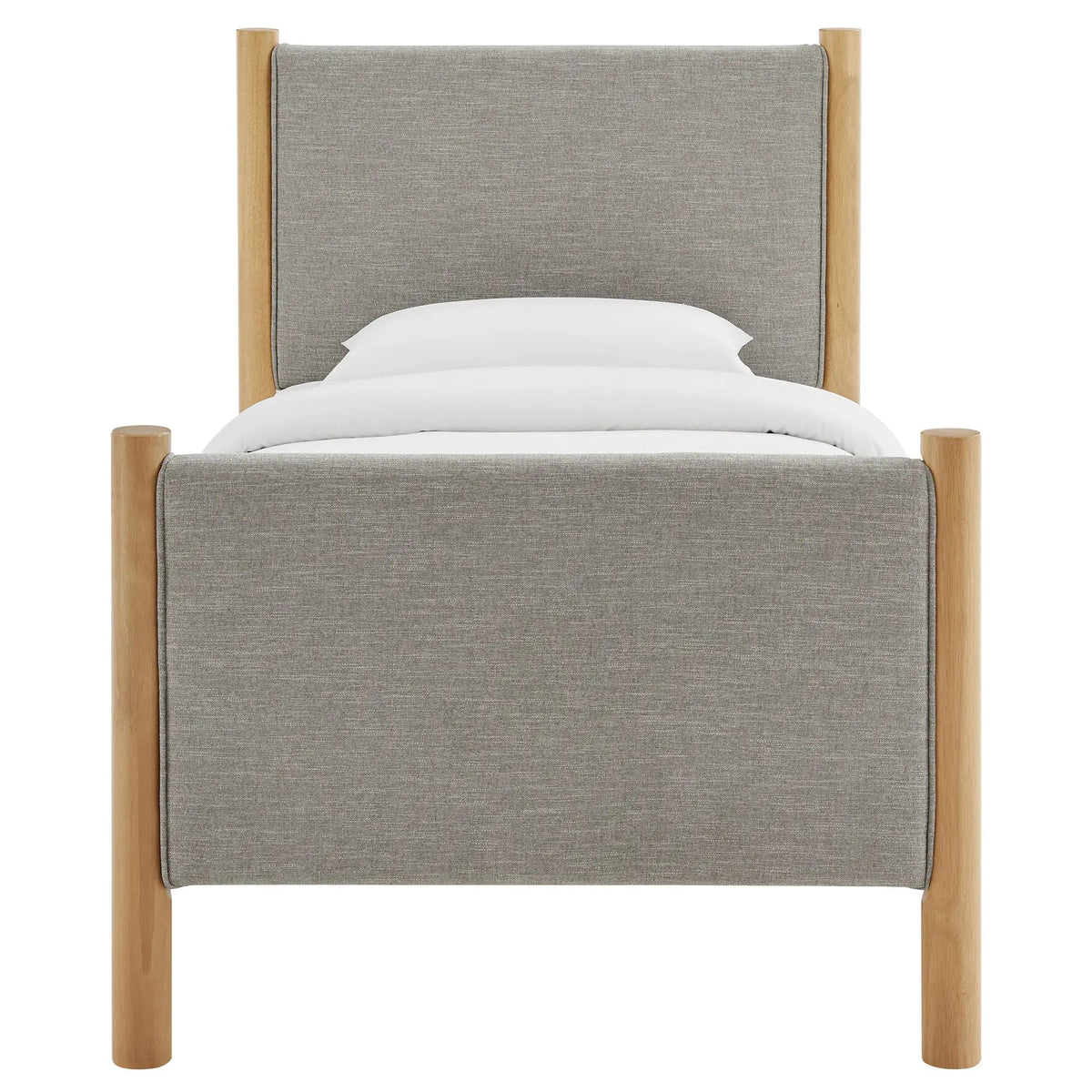 Maven Twin Size Fabric Upholstered Platform Bed by Modway by HouseOfZazla