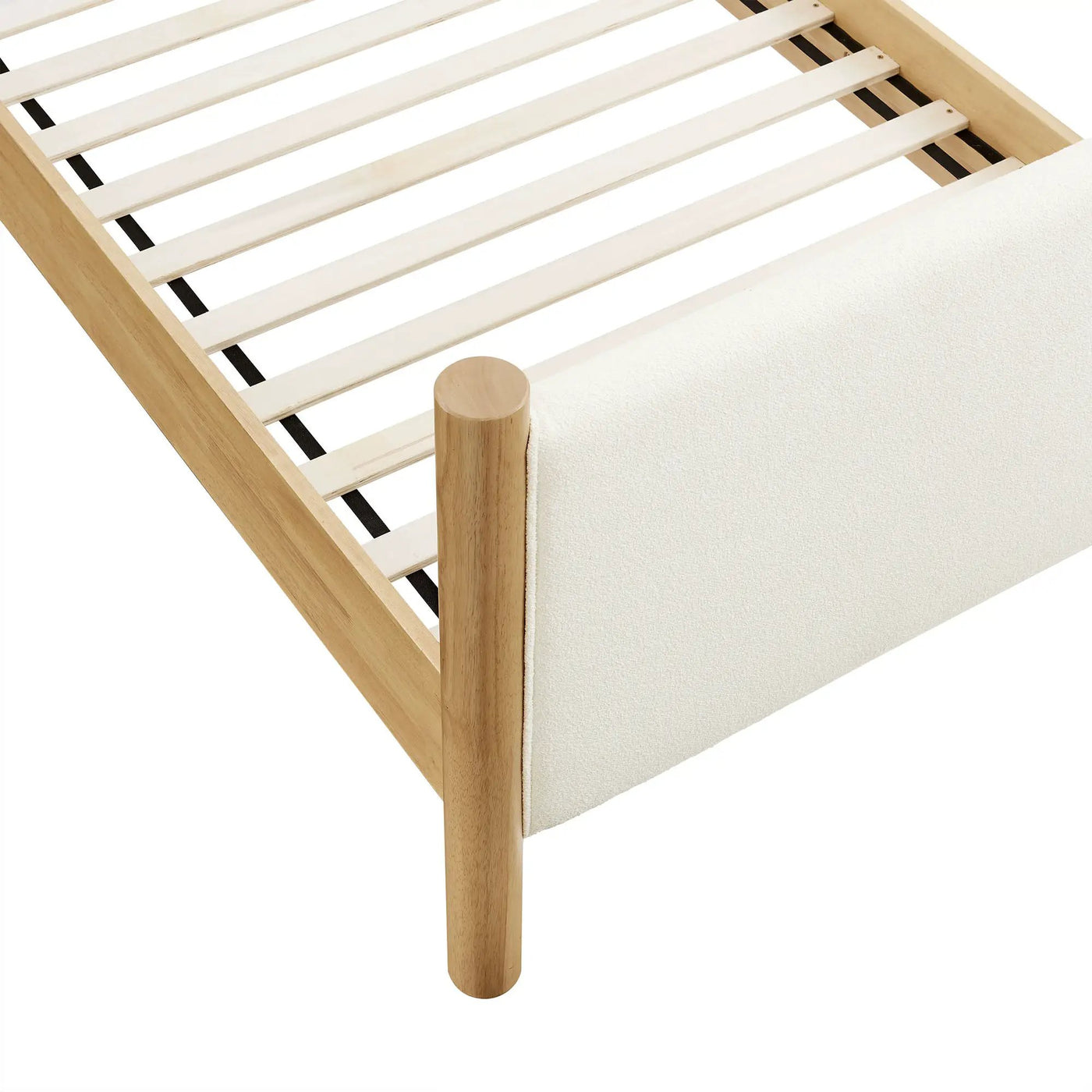 Maven Twin Size Boucle Upholstered Platform Bed by Modway by HouseOfZazla