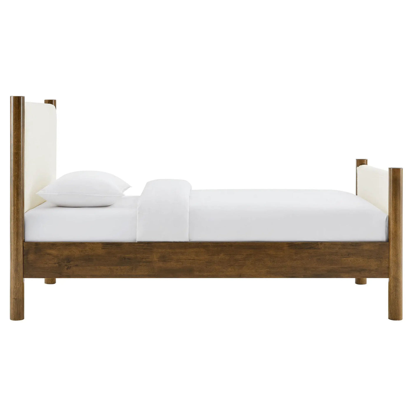 Maven Twin Size Boucle Upholstered Platform Bed by Modway by HouseOfZazla