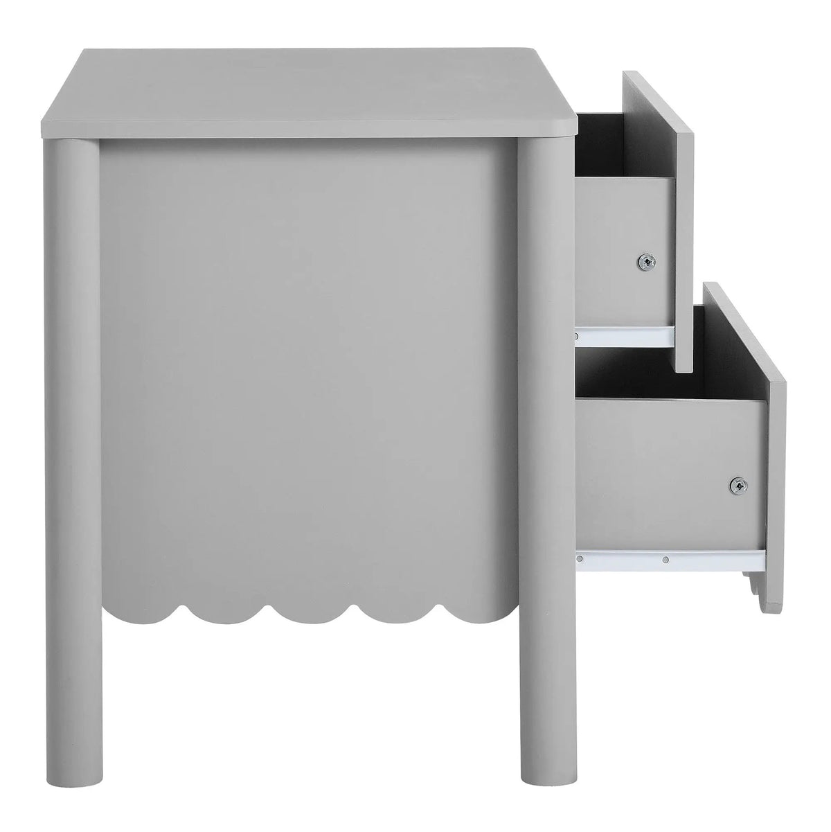 Emmeline Scalloped 2-Drawer Nightstand by Modway by HouseOfZazla