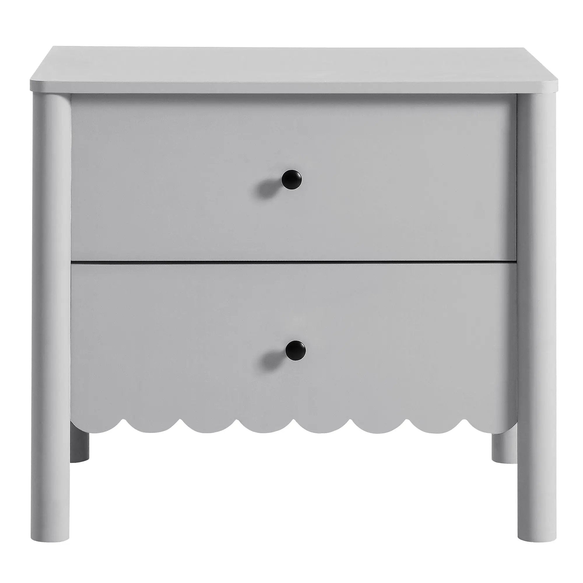 Emmeline Scalloped 2-Drawer Nightstand by Modway by HouseOfZazla
