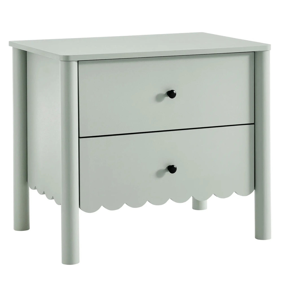 Emmeline Scalloped 2-Drawer Nightstand by Modway by HouseOfZazla