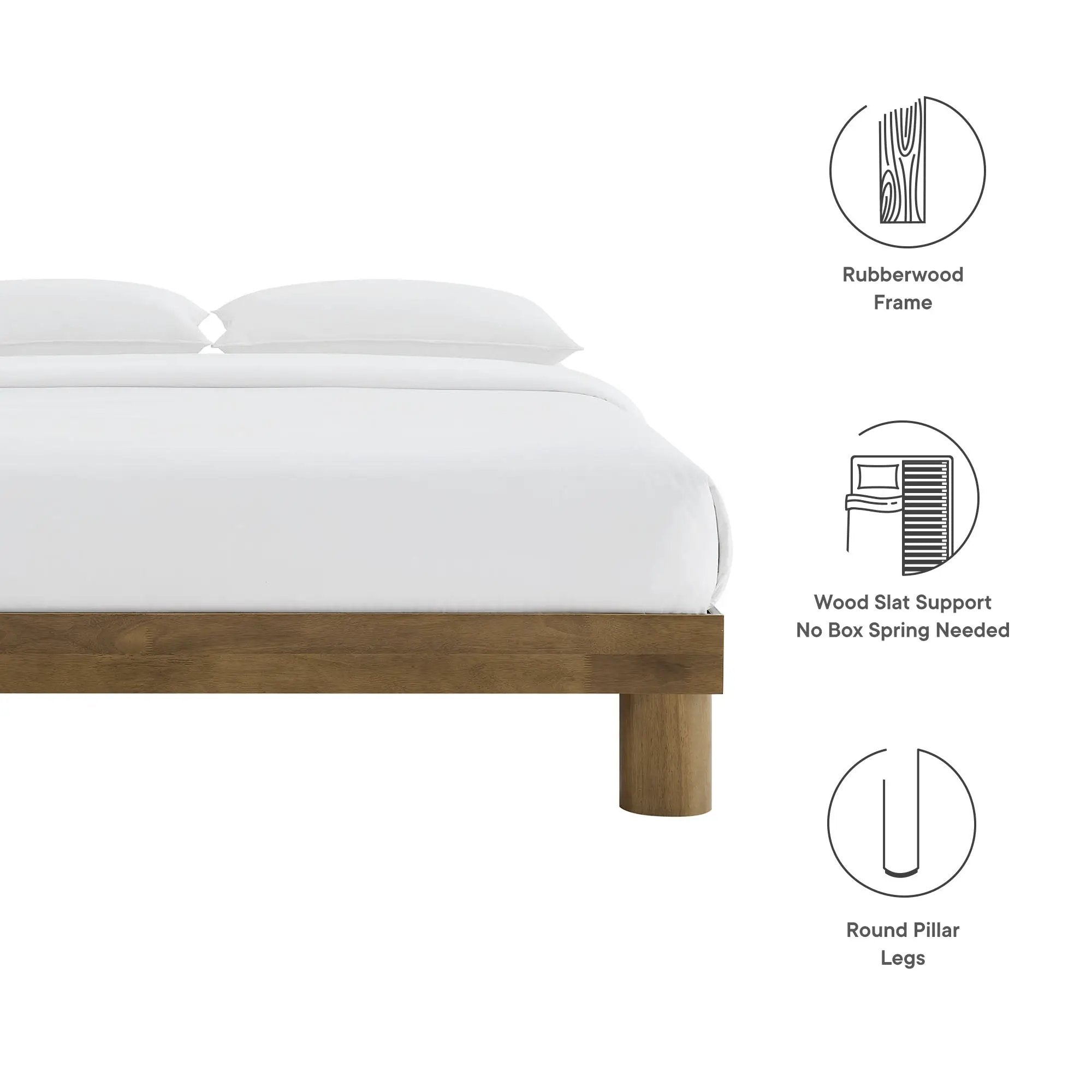 Runa Wood Full Platform Bed by Modway by HouseOfZazla
