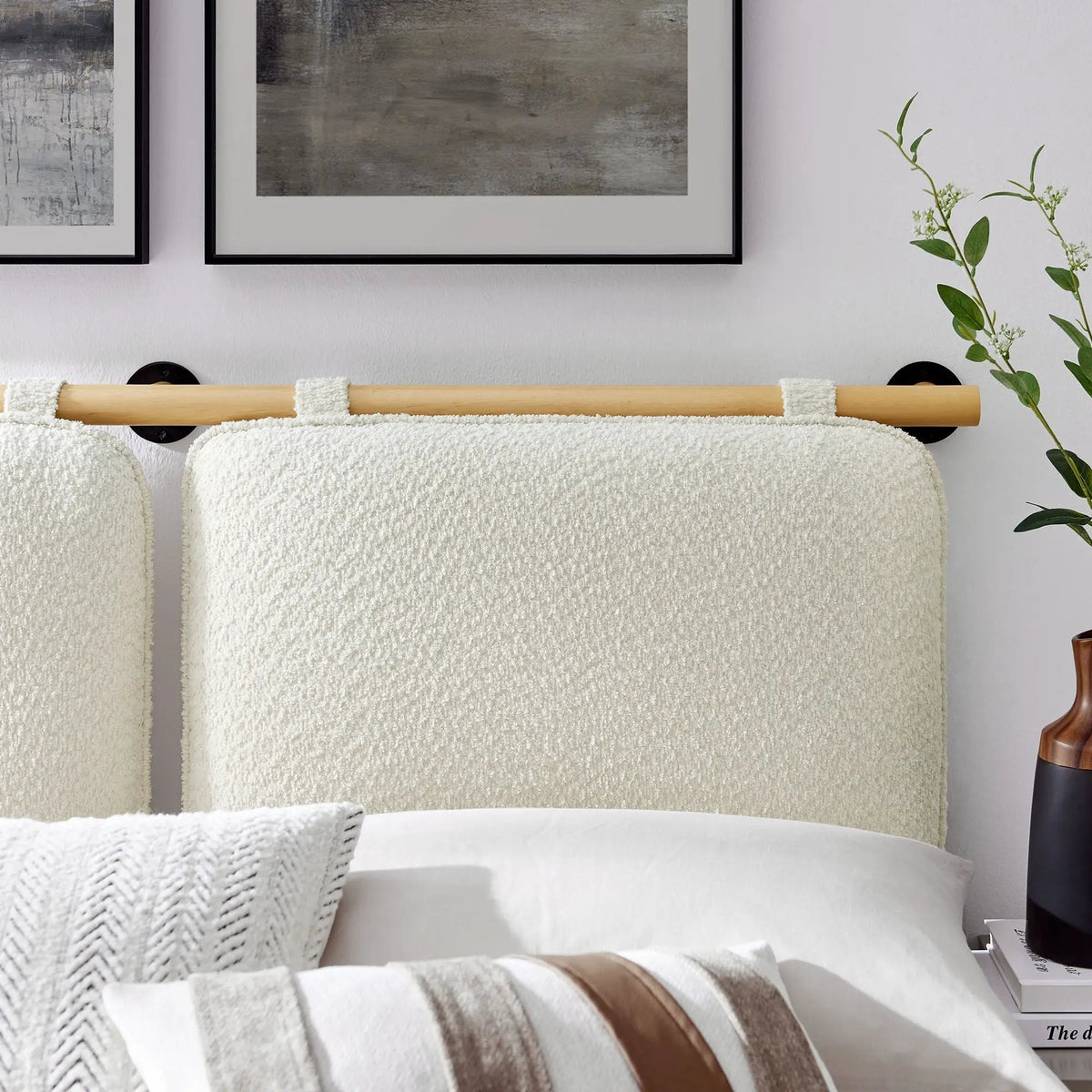 Anela Wall-Mounted Chenille Upholstered Full Headboard by Modway by HouseOfZazla