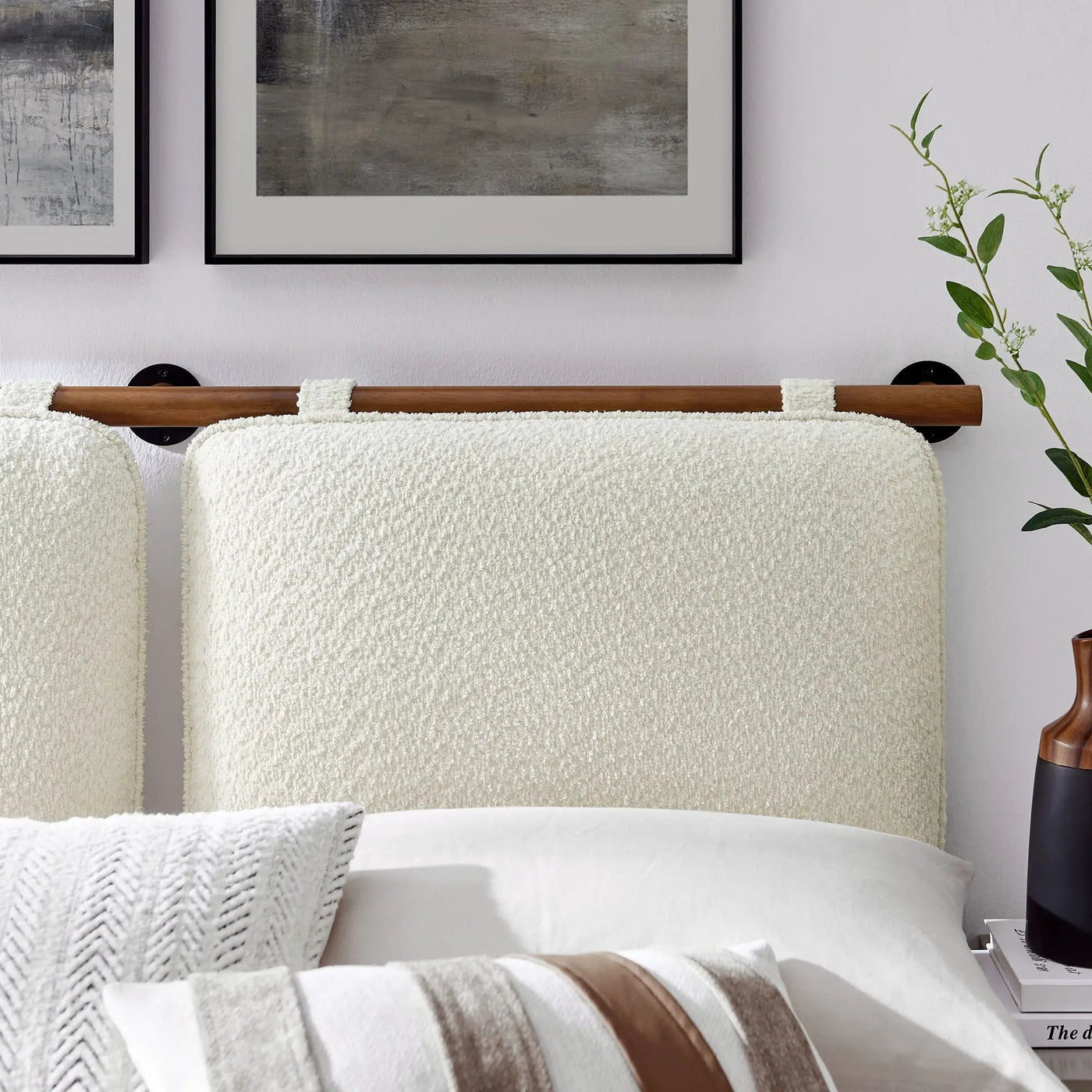 Anela Wall-Mounted Chenille Upholstered Full Headboard by Modway by HouseOfZazla