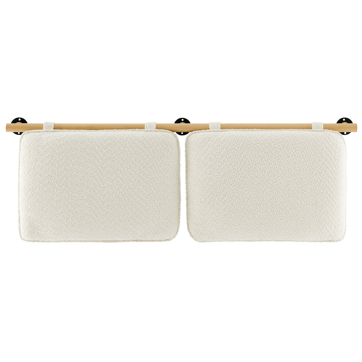 Anela Wall-Mounted Chenille Upholstered Queen Headboard by Modway, photo 4 of 32