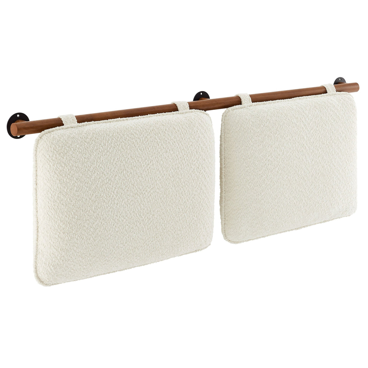 Anela Wall-Mounted Chenille Upholstered Queen Headboard by Modway, photo 9 of 32