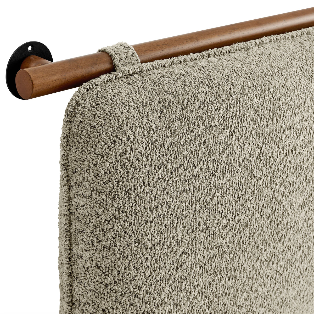 Anela Wall-Mounted Chenille Upholstered Queen Headboard by Modway, photo 21 of 32