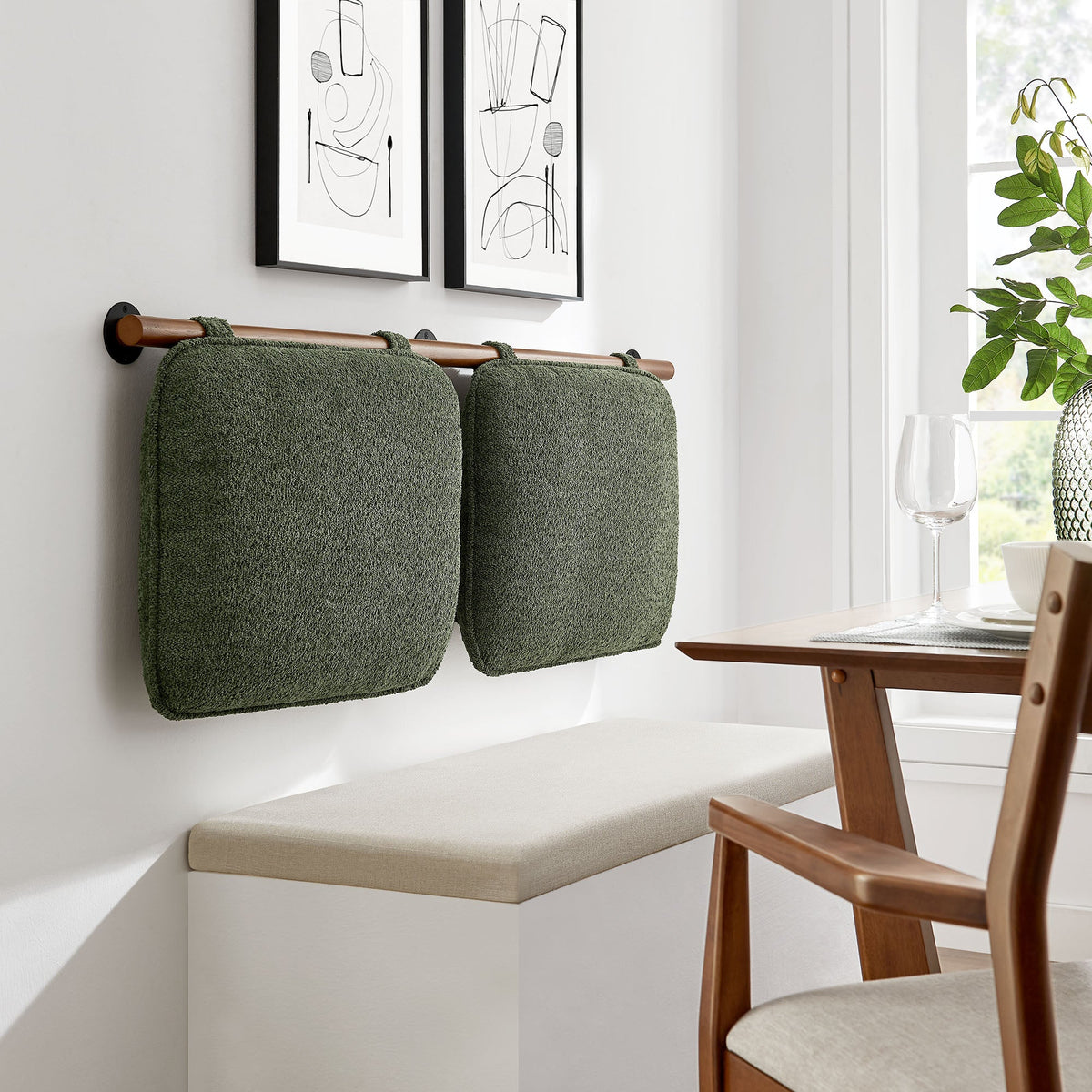 Anela Wall-Mounted Chenille Upholstered Queen Headboard by Modway, photo 30 of 32