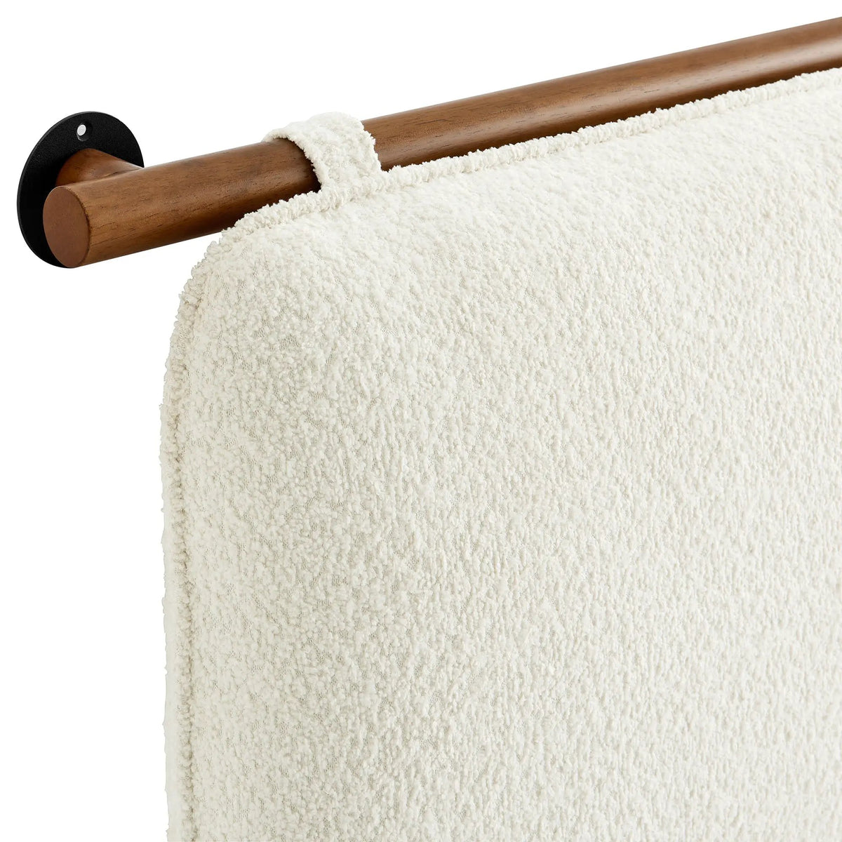 Anela Wall-Mounted Chenille Upholstered King Size Headboard by HouseOfZazla