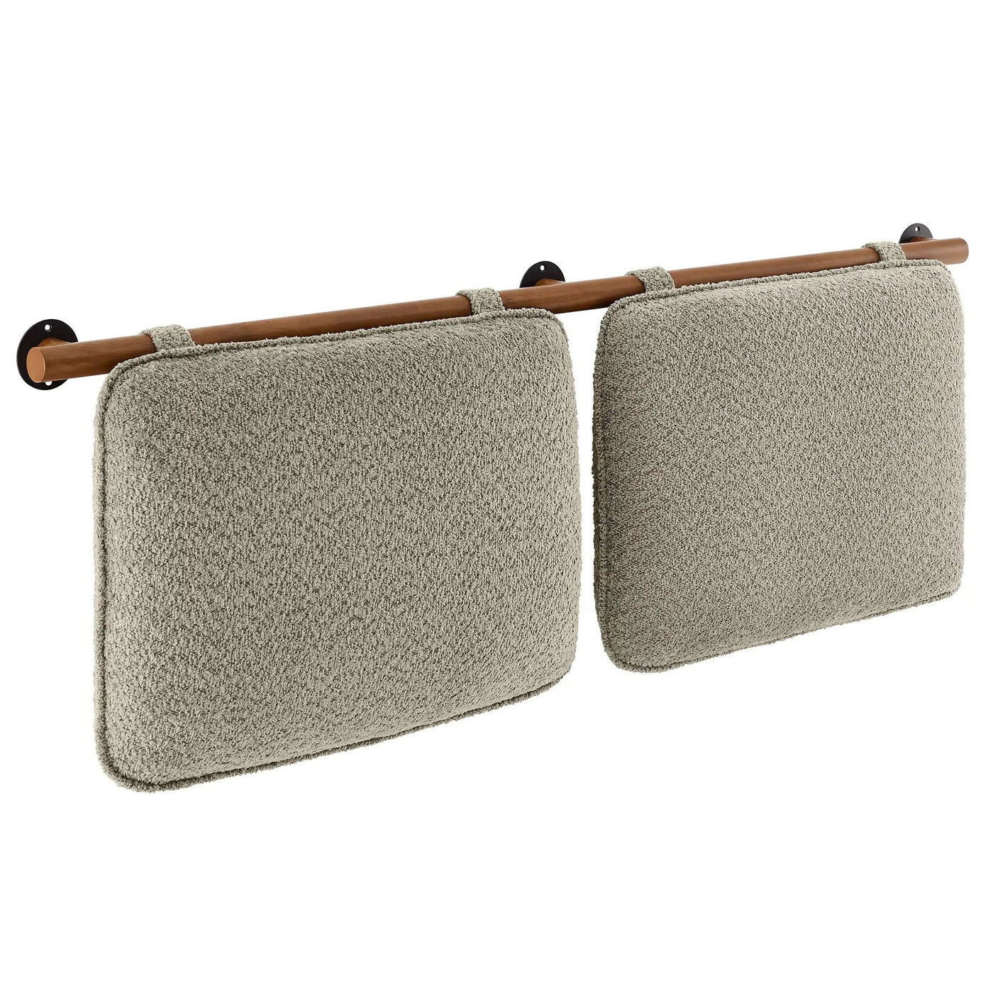 Anela Wall-Mounted Chenille Upholstered King Size Headboard by HouseOfZazla