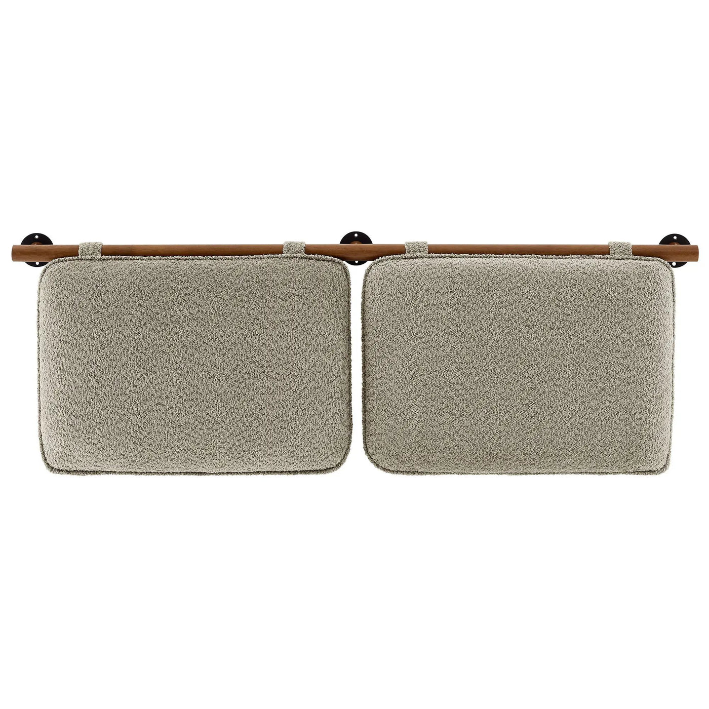 Anela Wall-Mounted Chenille Upholstered King Size Headboard by HouseOfZazla