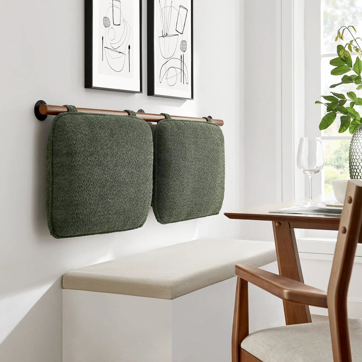 Anela Wall-Mounted Chenille Upholstered King Size Headboard by HouseOfZazla