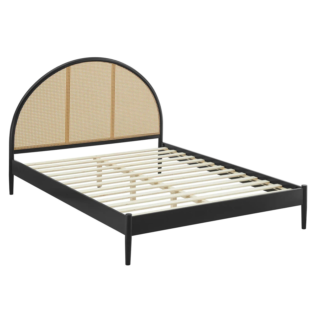 Odette Queen Arched Rattan Cane Platform Bed by Modway by HouseOfZazla