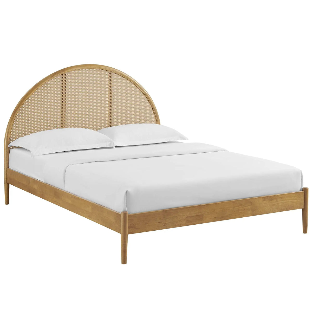 Odette Queen Arched Rattan Cane Platform Bed by Modway by HouseOfZazla