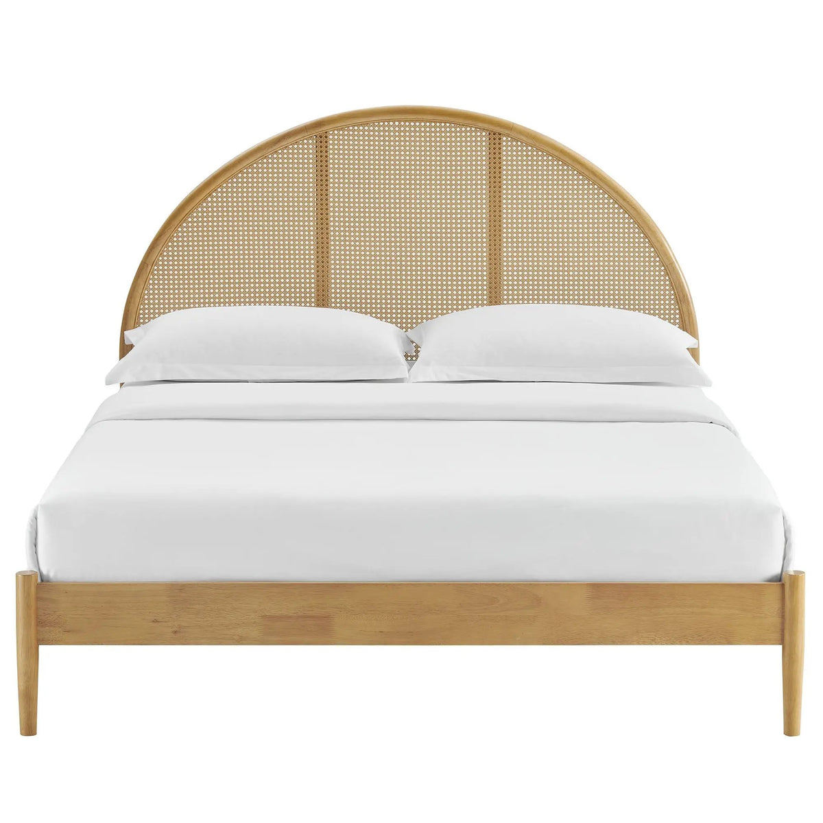 Odette Queen Arched Rattan Cane Platform Bed by Modway by HouseOfZazla