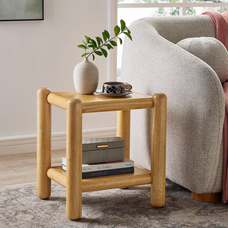Arcus Rectangular 2-Tier Side Table by Modway by HouseOfZazla