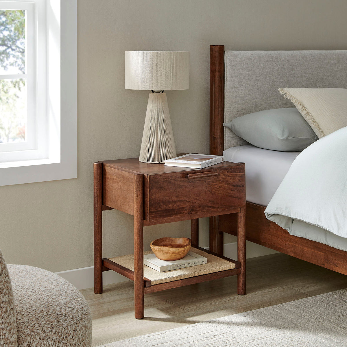 Oswin 1-Drawer Wood Nightstand by Modway, photo 9 of 11